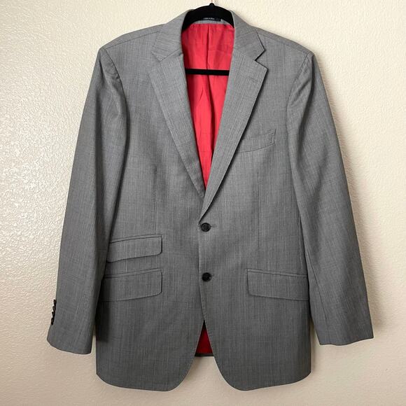Suitsupply Blazer Men US 40 Gray Sienna Wool Reda Super 130s Sport Coat Jacket - Picture 3 of 14